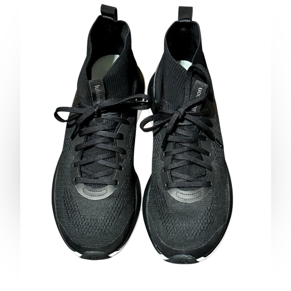 Lululemon Chargefeel Mid Workout Sneakers Size 9.5 Black Womens - Picture 3 of 8